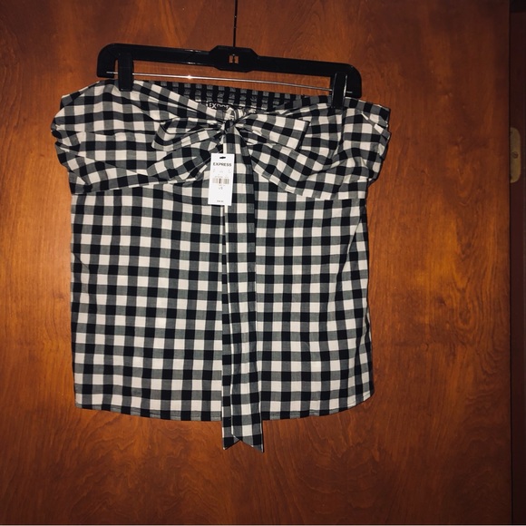 Express Tops - Express womens bandeau top size L. NWT